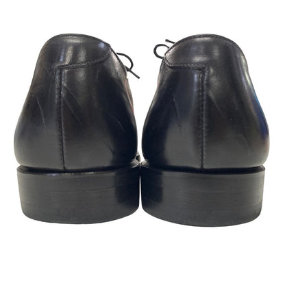 ロイドフットウェア レザーシューズ パンチドキャップトゥ  ブラック カーフ サイズUK7E メンズ Lloyd Footwea 約25.0cm【AFC53】