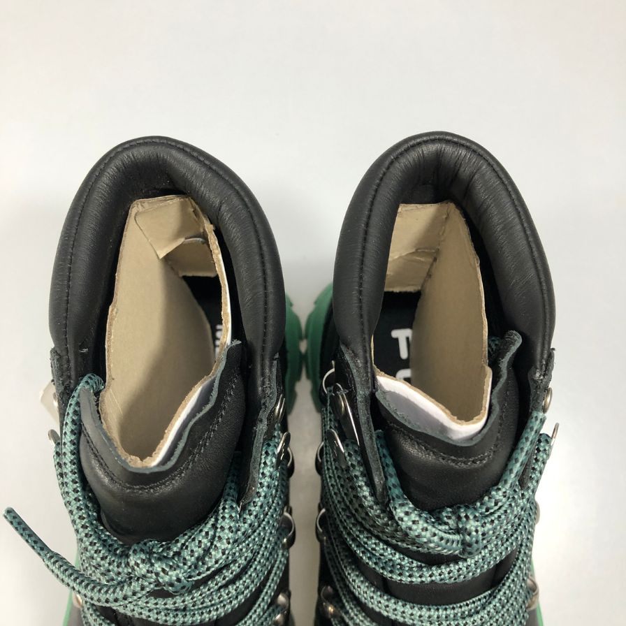 メレル ブーツ トレッキングブーツ Bristol MID レディース サイズ24 ブラック グリーン系 MERRELL 約24.0cm【AFD1】