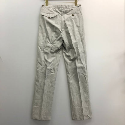 ジーティーアー  パンツ トラウザー サイドボタン リネン混 メンズ サイズ46 グレー系 GTA IL PANTALONE 【AFB36】
