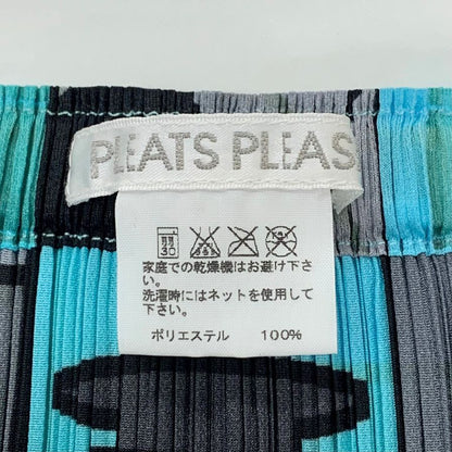 プリーツプリーズ イッセイミヤケ スカート PP81-JG635 レディースサイズ2 総柄 PLEATS PLEASE ISSEY MIYAKE【AFB10】