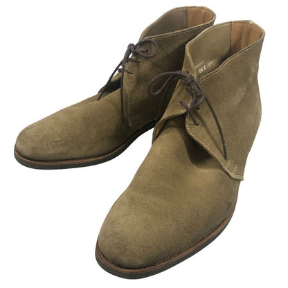 クロケット＆ジョーンズ チャッカ ブーツ スウェード メンズ ブラウン サイズ6ハーフ Crockett & Jones 約24.5cm【AFC47】