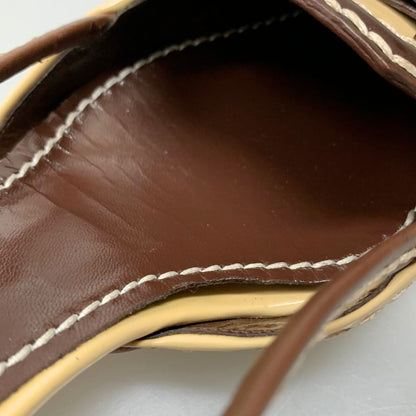 プラダ パンプス バックル ベージュ レディース サイズ36 PRADA 約23.0cm【AFC32】