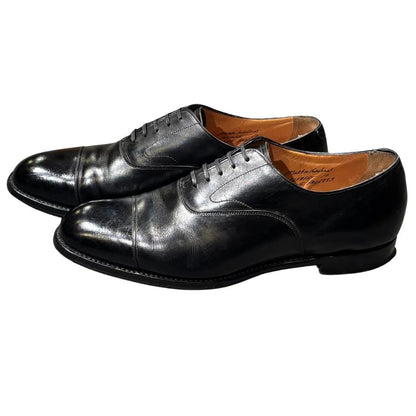 ジョセフチーニー レザーシューズ ストレートチップ アルフレッド ブラック メンズ サイズUK10F JOSEPH CHEANEY ALFRED ビジネスシューズ 約28.0cm【LA】【中古】