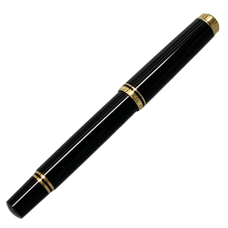 ペリカン 万年筆 スーベレーン ペン先14C-585 ブラック×ゴールド Pelikan Souveran【AFI15】