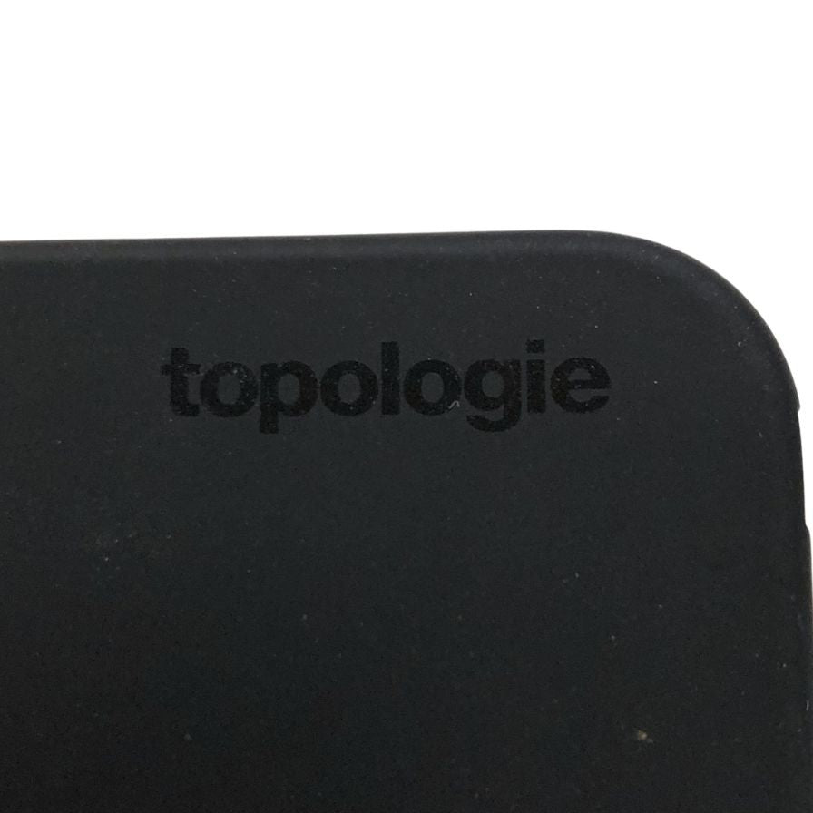 トポロジー ネックストラップ スマホケース ブラック系 ユニセックス topologie
