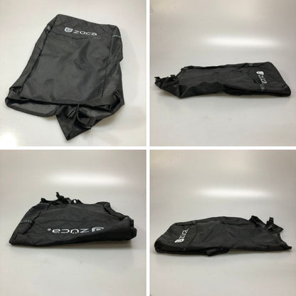 ズーカ キャリーケースカバー パッキングポーチ ブラック ナイロン ZUCA 3点セット【AFE5】【中古】