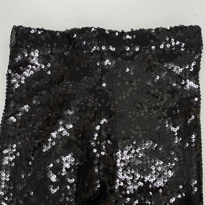 アレクサンドルボーティエ スパンコール ひざ丈パンツ スパッツ レディース サイズ38 ブラック ALEXANDRE VAUTHIER 【AFB16】