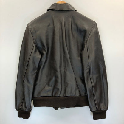 極美品◆YMCLKY MFG レザー ジャケット TYPE A-2 ホースハイド メンズ サイズ38 ブラウン 【AFG1】