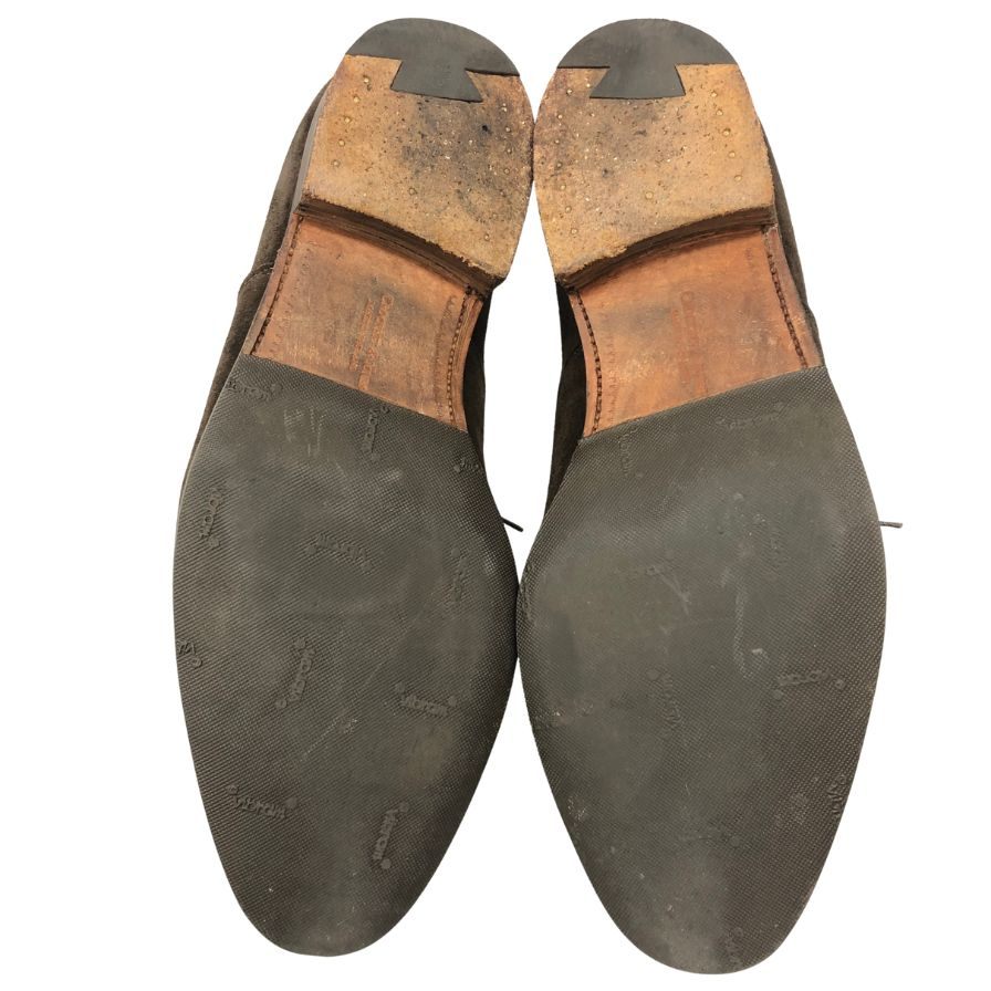 クロケット＆ジョーンズ コノート メンズサイズ 8 ブラウン  CROCKETT＆JONES スエードシューズ 約27.0cm【LA】【中古】