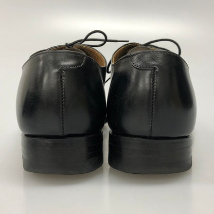 クロケット&ジョーンズ シップス別注 ストレートチップ ハラム 348ラスト サイズ7E ブラック CROCKETT&JONES HALLAM SHIPS ビジネスシューズ 約25.5cm【LA】【中古】