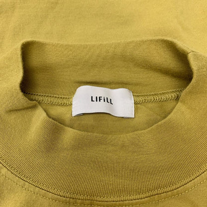 中古◆リフィル モックネックシャツ ロングTシャツ  イエロー レディース  サイズ4 LIFILL 【AFB16】