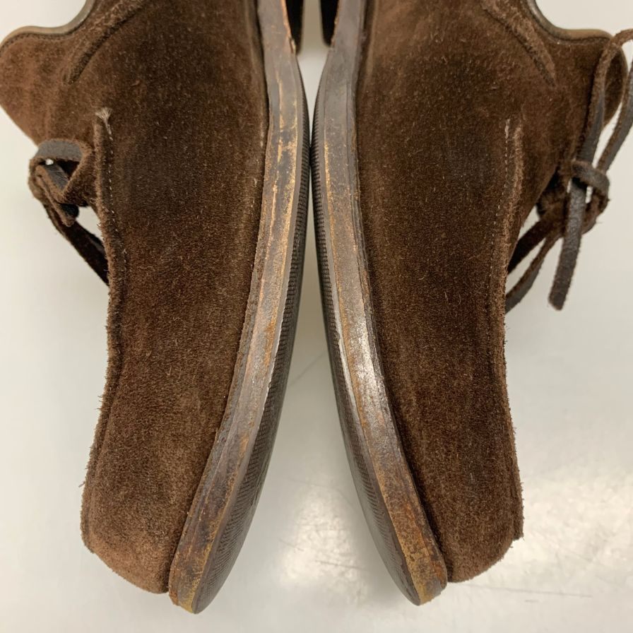 クロケット&ジョーンズ ローファー タッセルローファー ヘイリング スエード ダークブラウン サイズ7.5 CROCKETT&JONES  HAYLING 約26.0cm【AFC41】
