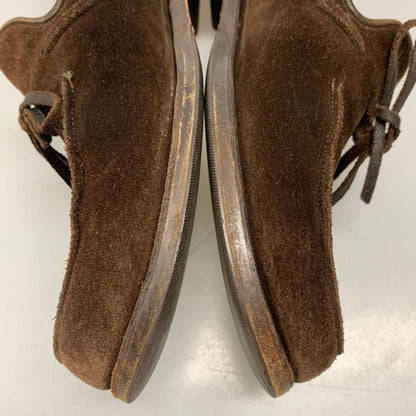 クロケット&ジョーンズ ローファー タッセルローファー ヘイリング スエード ダークブラウン サイズ7.5 CROCKETT&JONES  HAYLING 約26.0cm【AFC41】