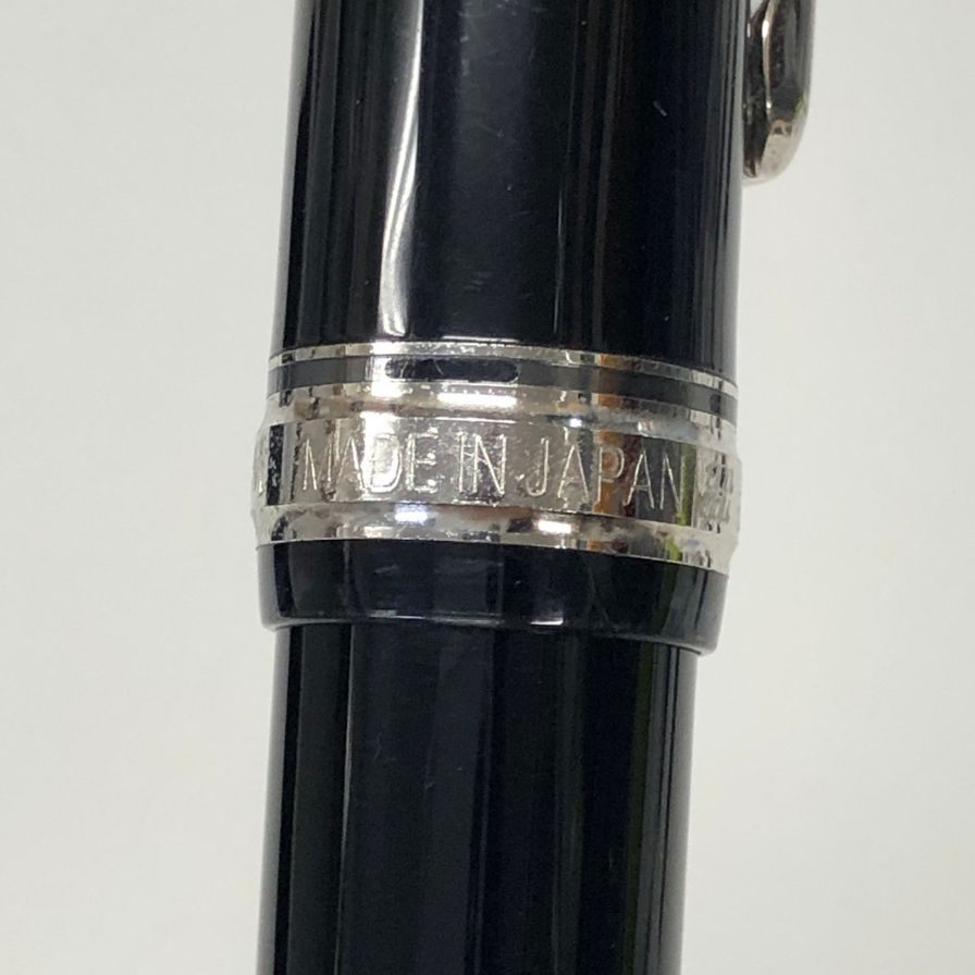 プラチナ 万年筆 3776 センチュリー ペン先14K 585 ブラック シルバー PLATINUM CENTURY【AFI11】