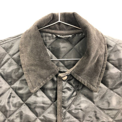 中古◆マッキントッシュ キルティングジャケット スコットランド製 ブラック メンズ サイズM MACKINTOSH 【AFB35】