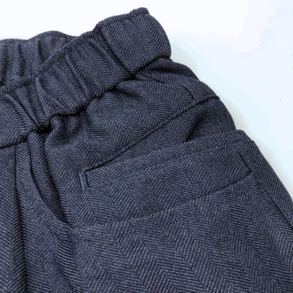 ストライプフォークリエイティブ ワイド テーパード パンツ ポリエステル SFCFW23P03 メンズ サイズXL ネイビー S.F.C 【AFB36】