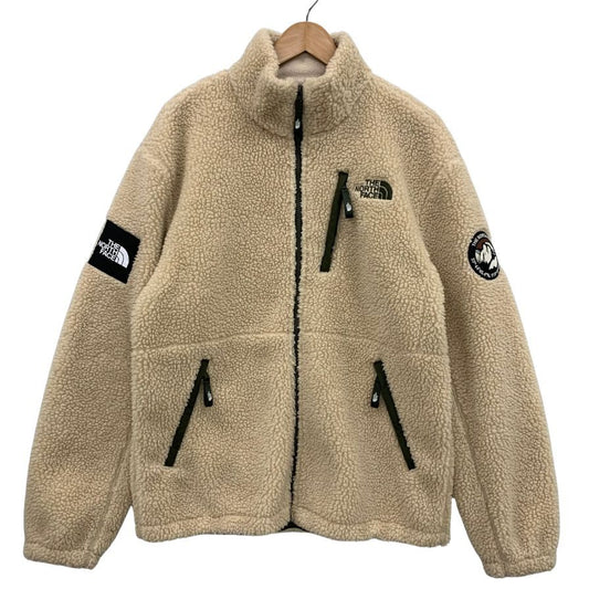 美品◆ザ ノースフェイス ホワイトレーベル フリースジャケット リモ フリース ベージュ メンズ サイズL THE NORTH FACE RIMO FLEECE 【AFA20】