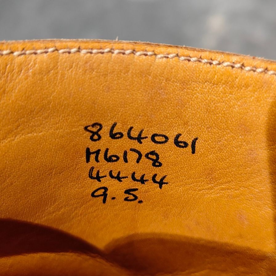 トリッカーズ ポールスミス別注 カントリーブーツ ウイングチップ マロン サイズUK9 メンズ Tricker’s ブーツ 約27.5cm【LA】【中古】