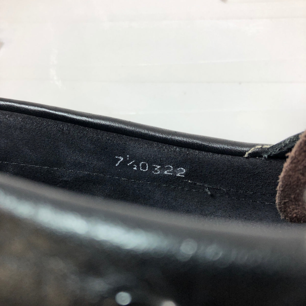 パラブーツ シップス デッキシューズ バース シボ革 バイカラー 2トーン ブラック メンズ サイズUK7.5 PARA BOOT BARTH 約26.0cm【AFC41】