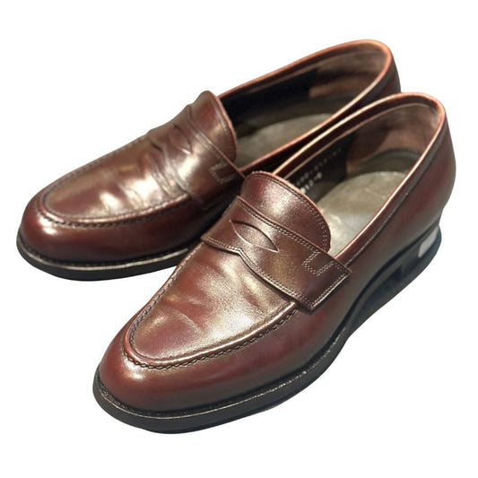 パラブーツ レザーシューズ シャンボード Uチップ カーフ ブラック メンズ サイズUK7 Paraboot CHAMBORD ビジネスシューズ 約25.5cm【LA】【中古】