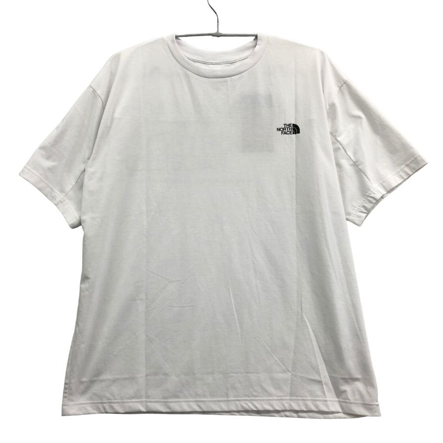 美品◆ノースフェイス NT32585 ロゴ Tシャツ ホワイト メンズ サイズXL THE NORTH FACE 【AFB19】