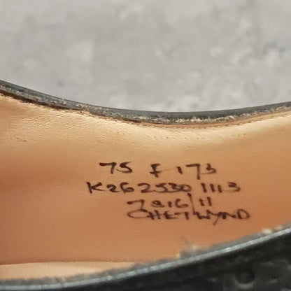 チャーチ レザーシューズ チェットウィンド サイズ70F メンズ ブラック Church's CHETWYND ビジネスシューズ 約25.5cm【LA】【中古】