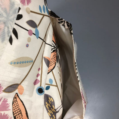 レスポートサック  ショルダーバッグ  レディース 花柄 ホワイト＆ピンク LeSportsac【AFE5】