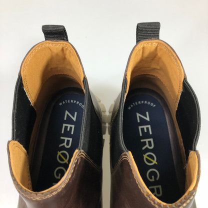 コールハーン チェルシーブーツ ゼログランド ダークブラウン サイズ10.5M メンズ COLE HAAN 約28.0cm【AFD15】