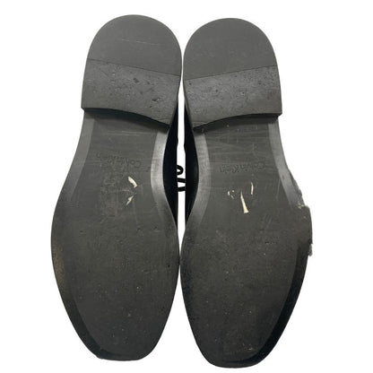 カルバンクライン レザーブーツ プレーントゥ ブラック メンズ サイズUS11 Calvin Klein 約29.0cm【AFC46】