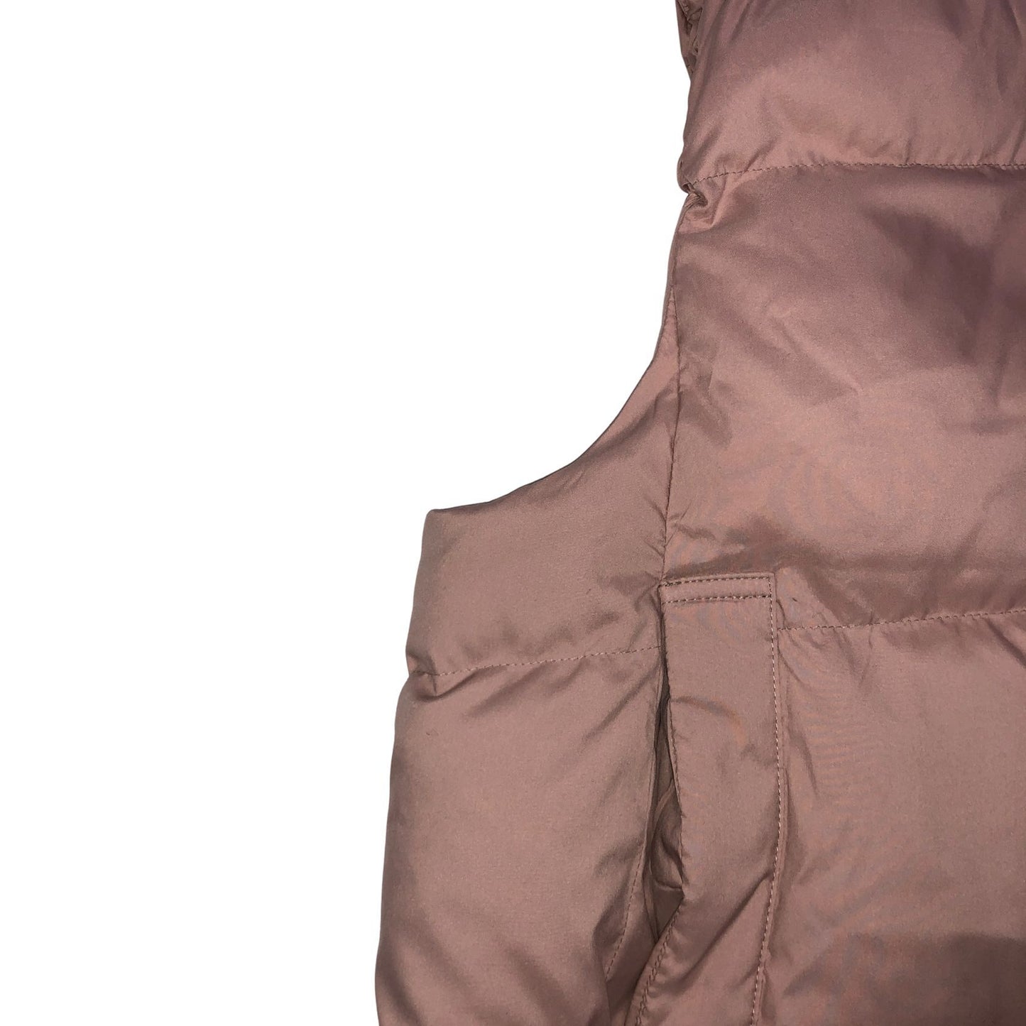 美品◆バンヤードストーム ダウンベスト ピンク系 レディース サイズ0 BARNYARDSTORM 【AFA10】