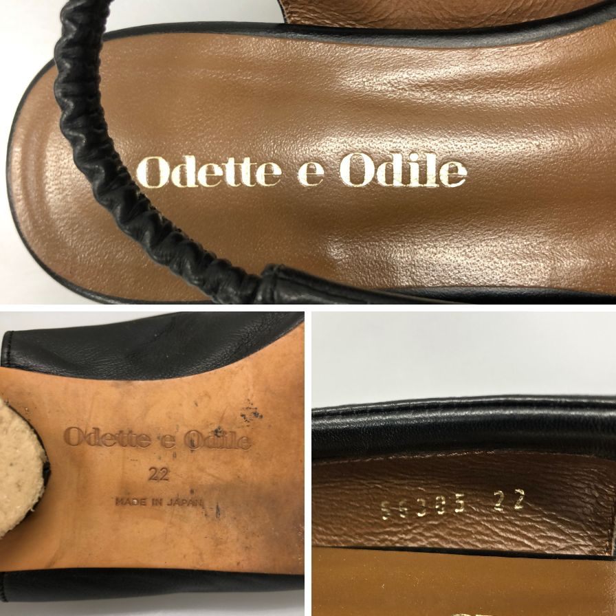 オデット エ オディール  サンダル 56305 レディース22 ODETTE E ODILE 約22.0cm【AFD9-2】
