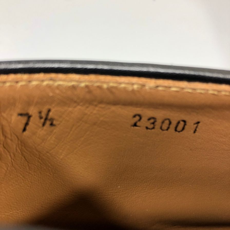 エヌジーダブリュ ブーツ 23001 ガラスレザー ブラック サイズUK7.5 NGW 約26.0cm【AFC51】