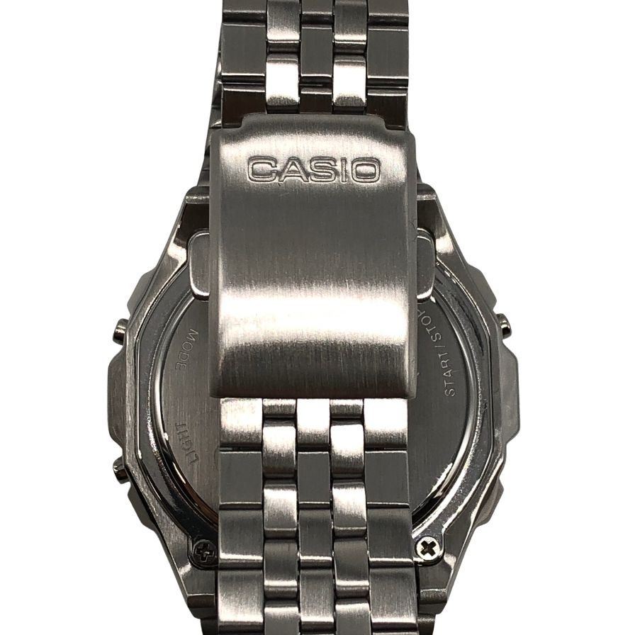 カシオ クラシック プレミアム フルメタルデジタル 腕時計 A1000A-7JF シルバー CASIO【AFI6】【中古】