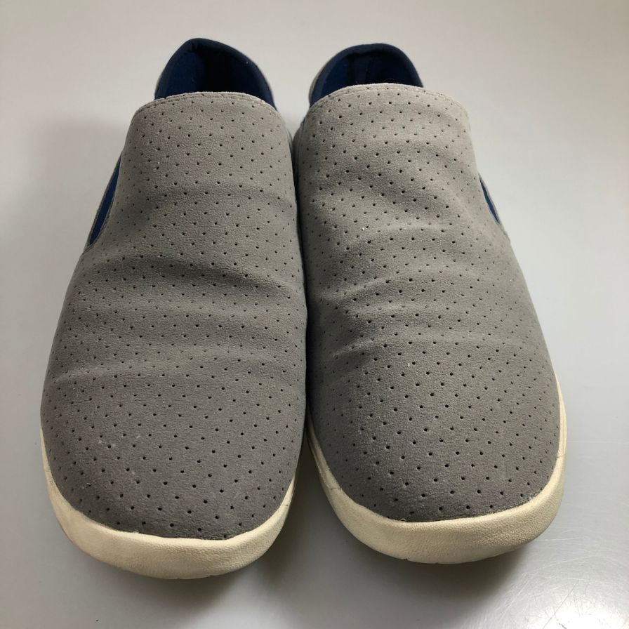 コロンビア スリッポン メッシュ ニットベーススエード ポリエステル生地 メンズ サイズ28 グレー columbia 約28.0cm【PTM】