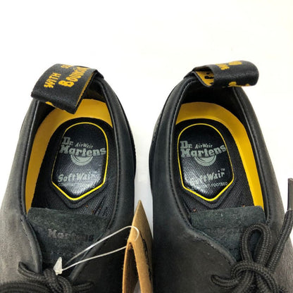 ドクターマーチン 26592001 バーマン ローカット 3ホールレザーシューズ ワイオミングレザー ブラック US9 メンズ Dr.Martens BERMAN LO 約27.0cm【AFD4】