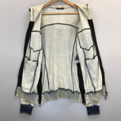 中古◆バルマン ジップアップパーカー デニム メンズ サイズXS BALMAIN 【AFB41】
