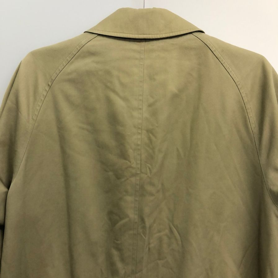 中古◆バーバリー トレンチコート 旧タグ イングランド製 ベージュ メンズ サイズ165 Burberry 【AFA4】