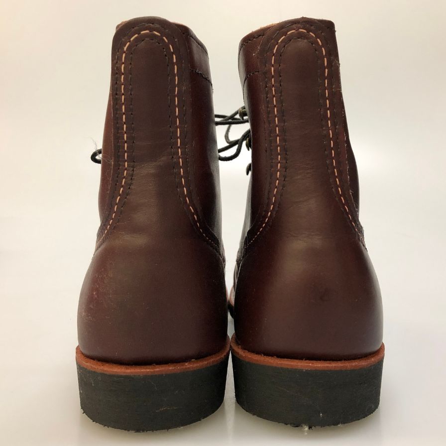 レッドウイング アイアンレンジャーブーツ ストレートチップ 8119 レッド サイズUK8 RED WING 約26.0cm【AFD15】