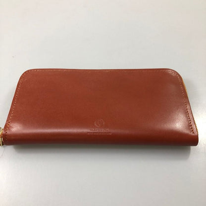 グレンロイヤル 長財布 ラウンドジップ ブライドルレザー ブラウン ゴールド金具 GLENROYAL【AFI1】