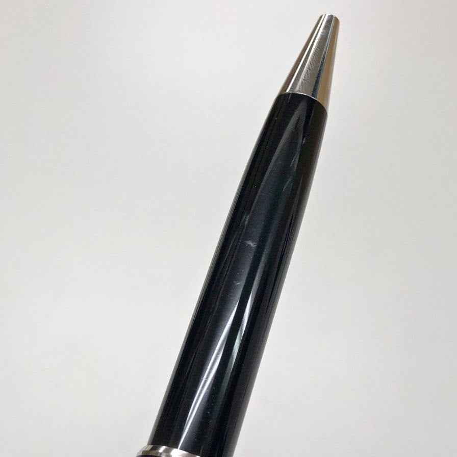 モンブラン ボールペン マイスターシュテック ツイスト式 ブラック×シルバー MONTBLANC【AFI3】