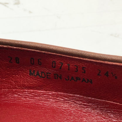 デビッド スリッポン タッセル ダークブラウン レディース サイズ24.5 DAVID 約24.5cm【AFD15】