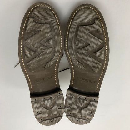 ジェイエムウエストン レザーシューズ ゴルフ 641 Uチップ スエード タン ブラウン サイズUK5 J.M. WESTON ビジネスシューズ 約23.5cm【LA】【中古】