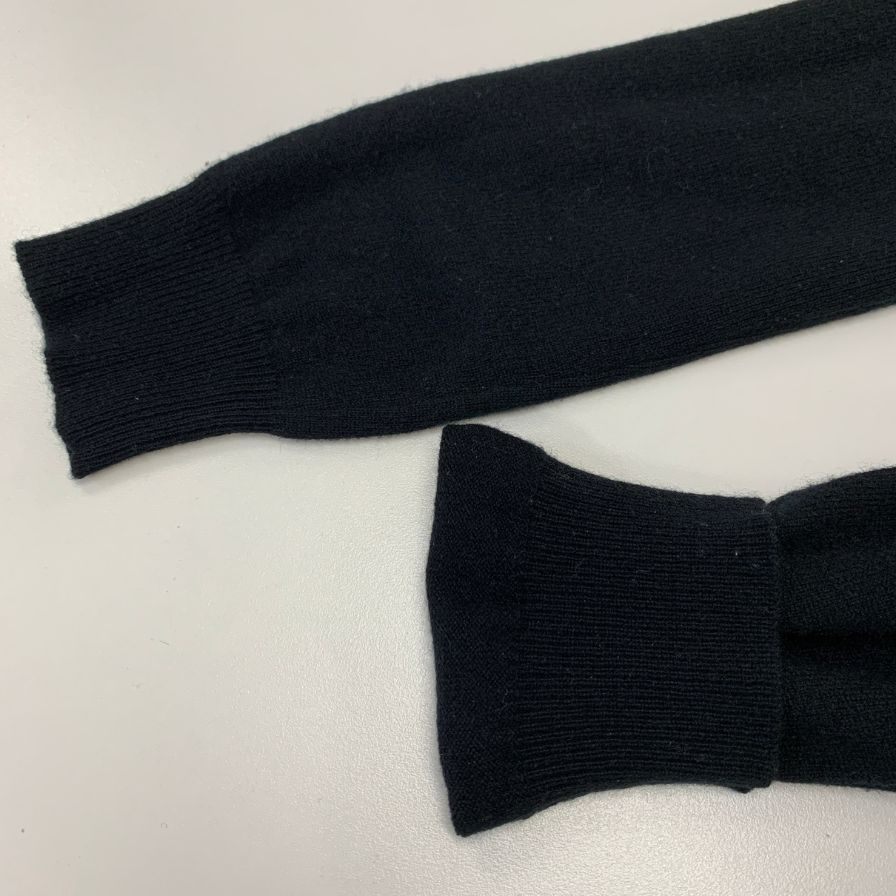 中古◆ドルチェ＆ガッバーナ アンサンブルニットカーディガン 花柄 レディース サイズ不明 ブラック Dolce & Gabbana 【AFB7】