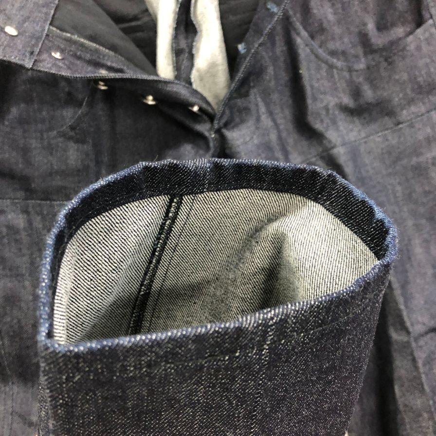 ネメス デニムパンツ デニムスラックス ボタンフライ 立体裁断 インディゴ サイズS メンズ NEMETH 【AFB35】