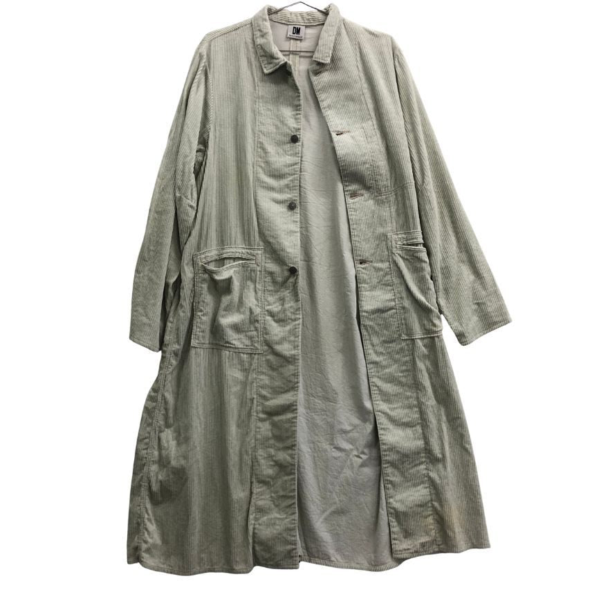 美品◆デニムマッドネス コーデュロイ コート メンズ  グレー系 サイズ 不明 DENIM MADNESS 【AFB18】