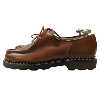 パラブーツ レザーシューズ ミカエル チロリアン サイズ39 メンズ マロン PARABOOT MICHAEL 約24.0cm【AFC44】