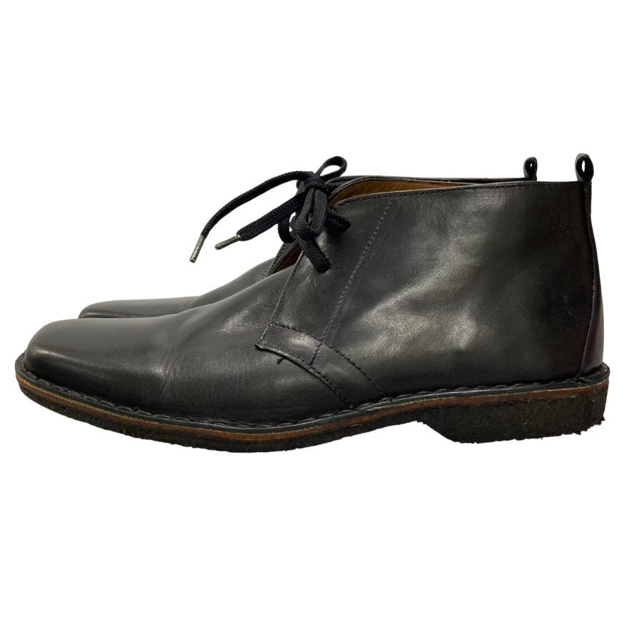 クラークス デザートブーツ レザー ブラック メンズ サイズUK8 Clarks 約26.5cm【AFD2】