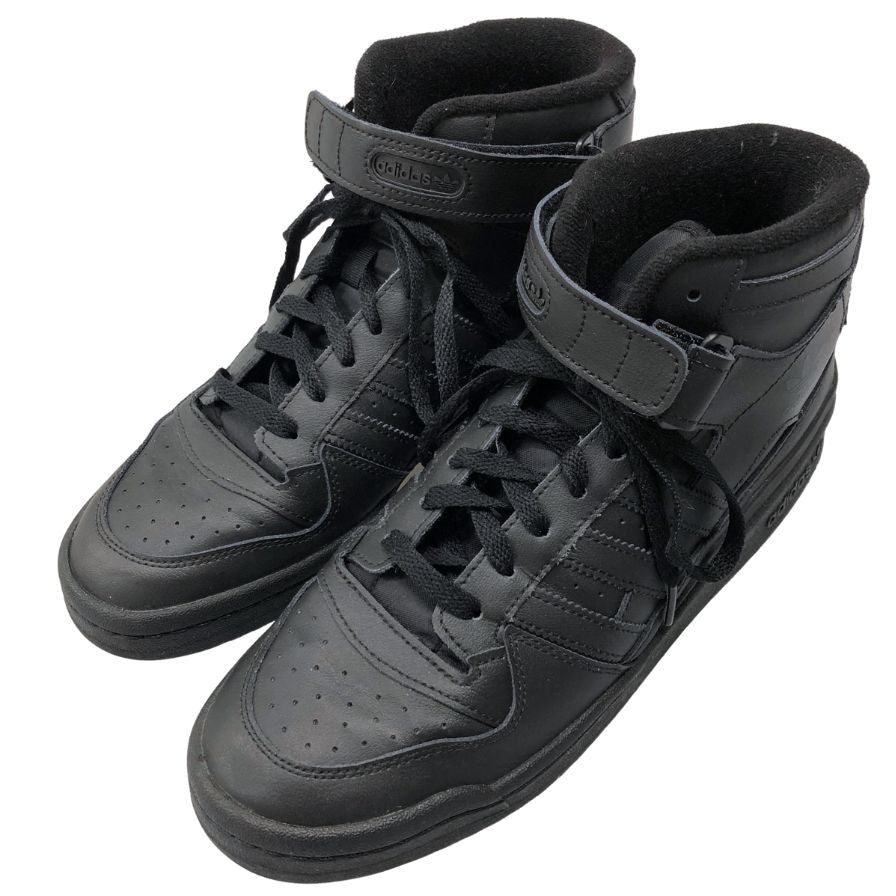 アディダス スニーカー フォーラムミッド GV9767 メンズ サイズ27.5cm ブラック adidas 約27.5cm【AFC7】