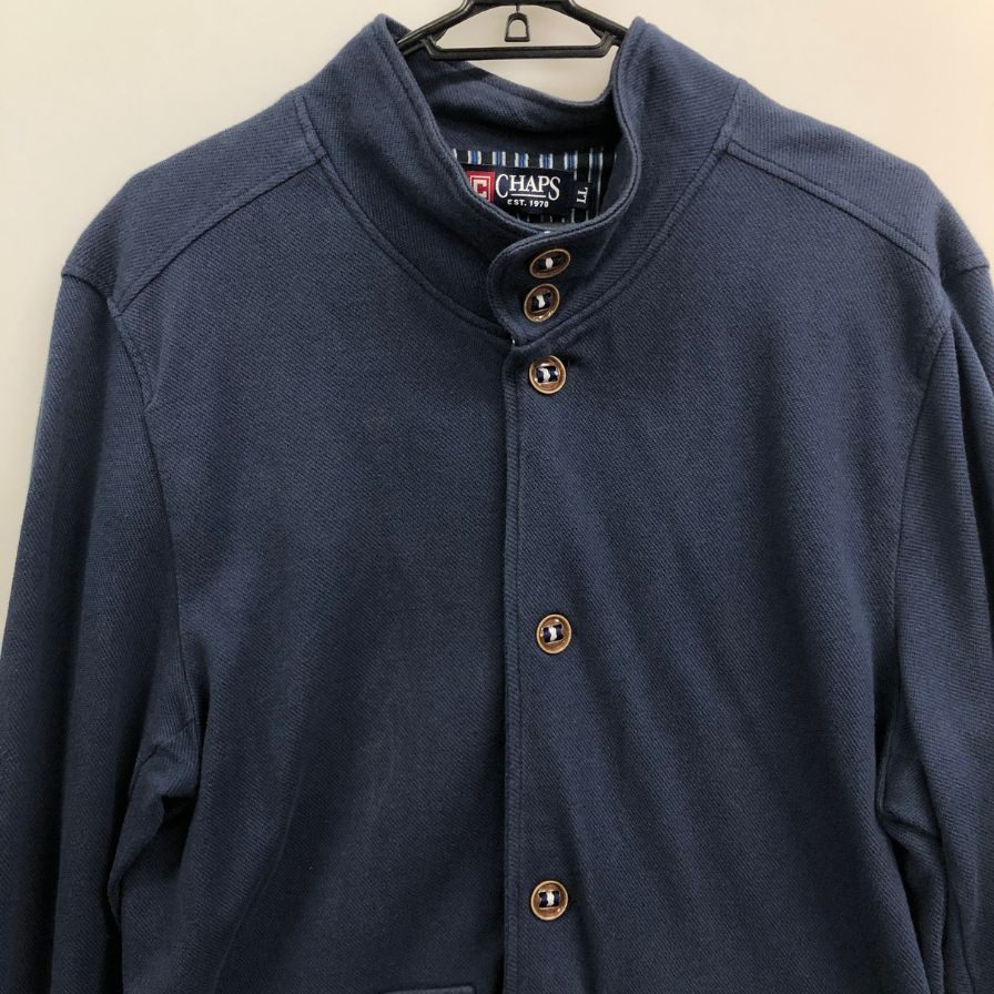 中古◆チャップス ラルフローレン 90S ブルゾン コットン ネイビー メンズ サイズLL CHAPS Ralph Lauren 【AFA16】