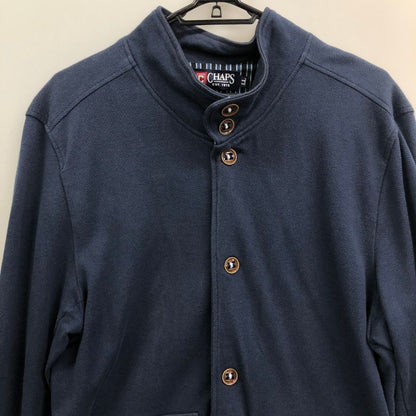 中古◆チャップス ラルフローレン 90S ブルゾン コットン ネイビー メンズ サイズLL CHAPS Ralph Lauren 【AFA16】